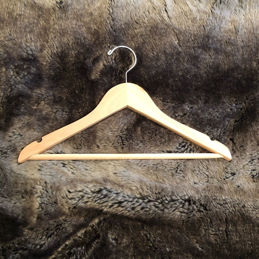 Wooden hangers for kids Ivivva